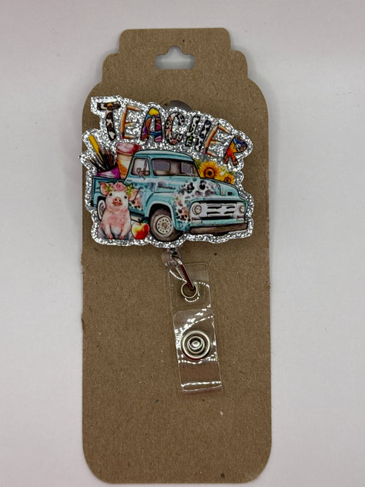 Teacher Badge Reel