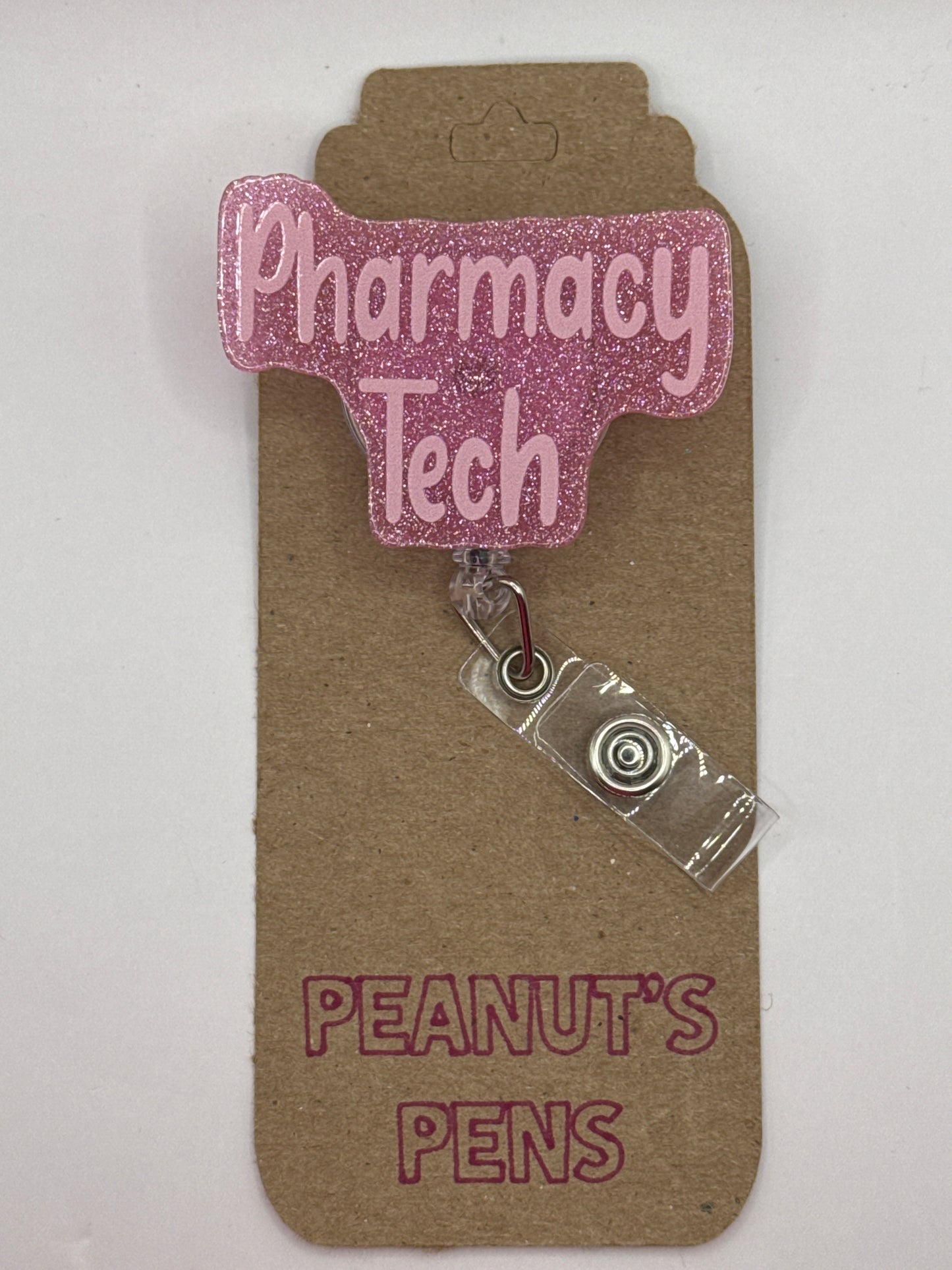 Pharmacy Tech Badge Reel