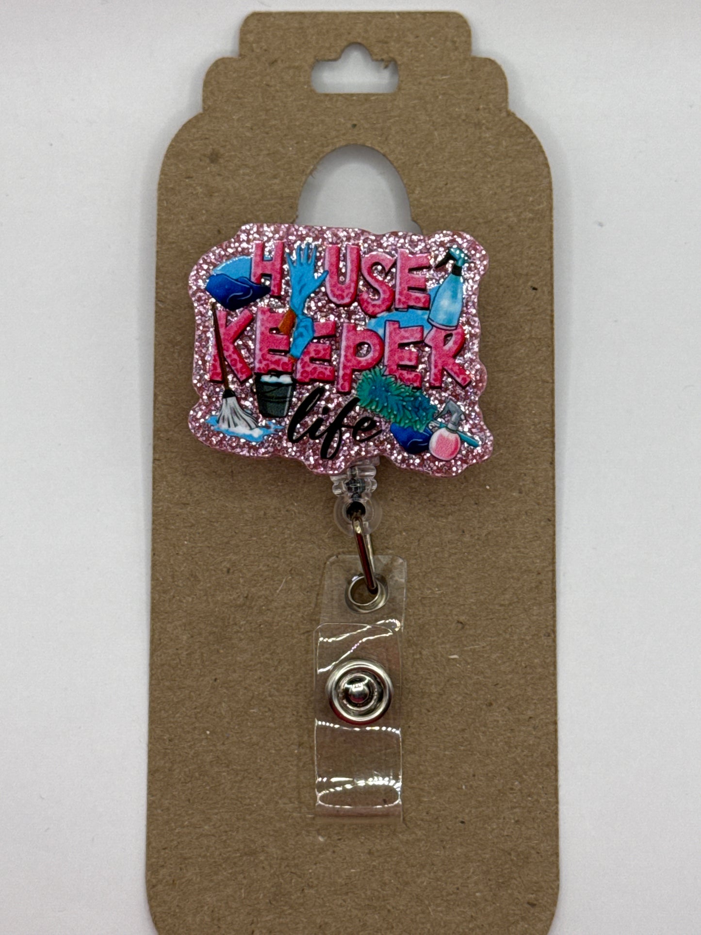 Housekeeper Badge Reel